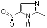 2-甲基-5-硝基咪唑结构式